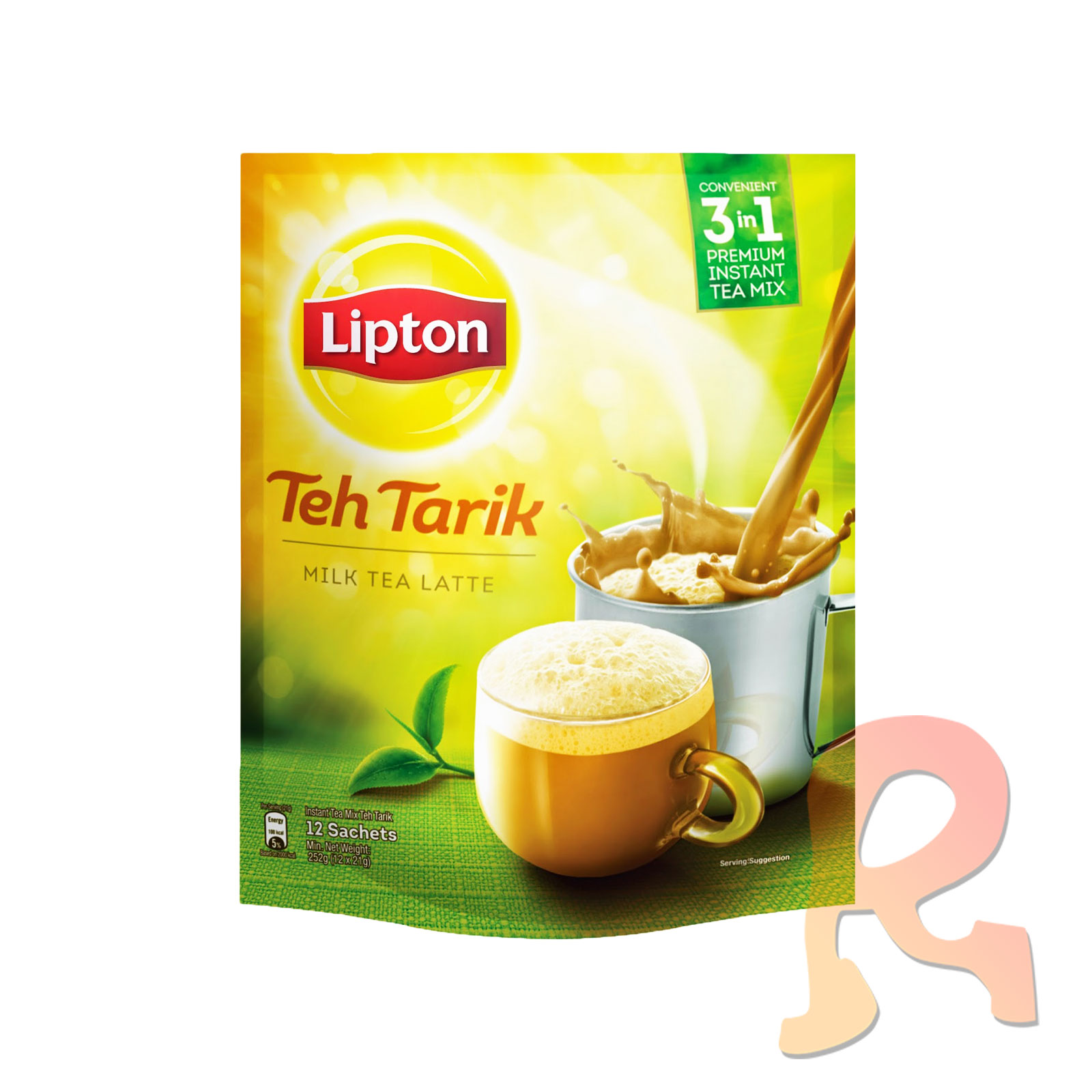 Lipton 3 in 1 Teh Tarik Milk Tea Latte