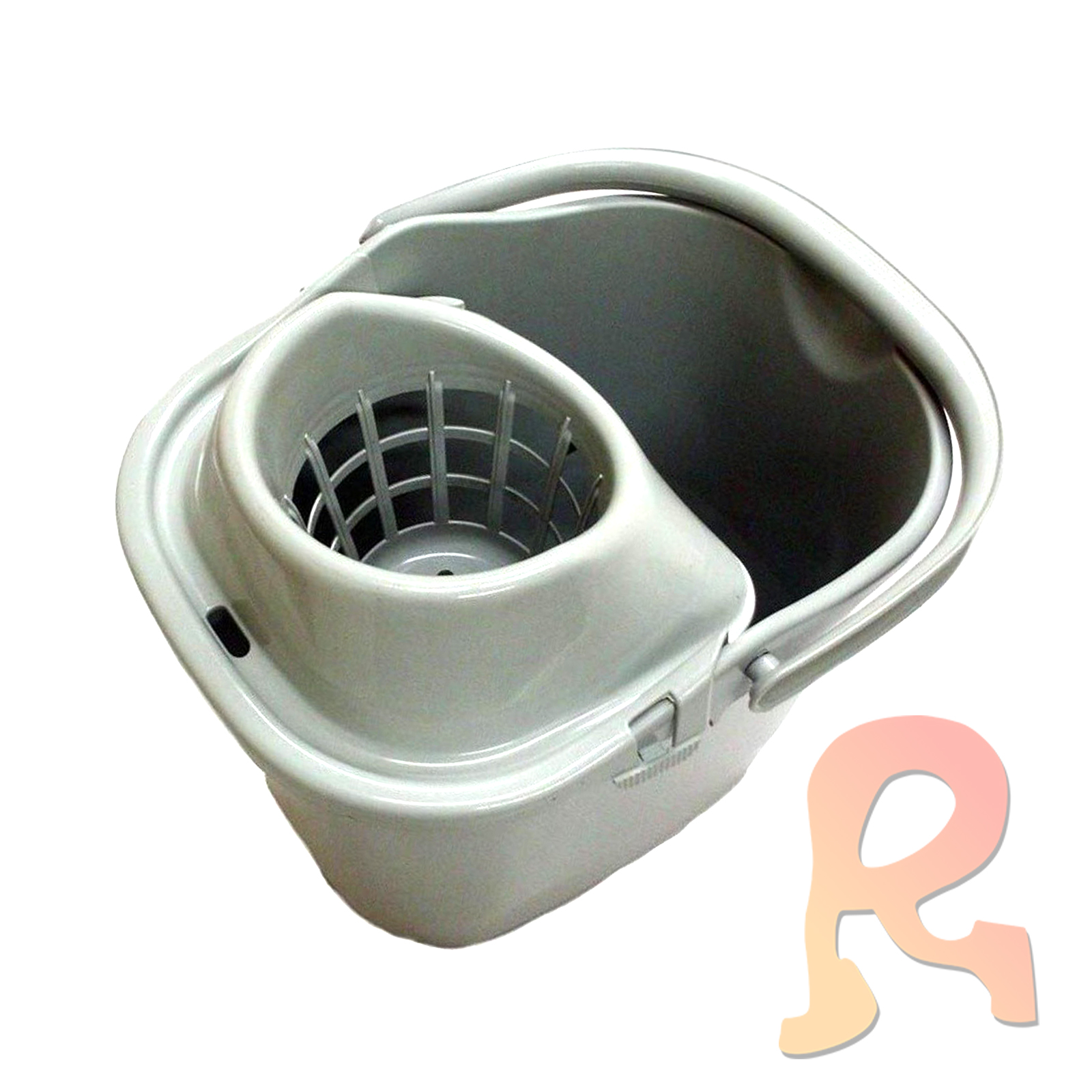 Mop Pail with Squeezer & Wheels