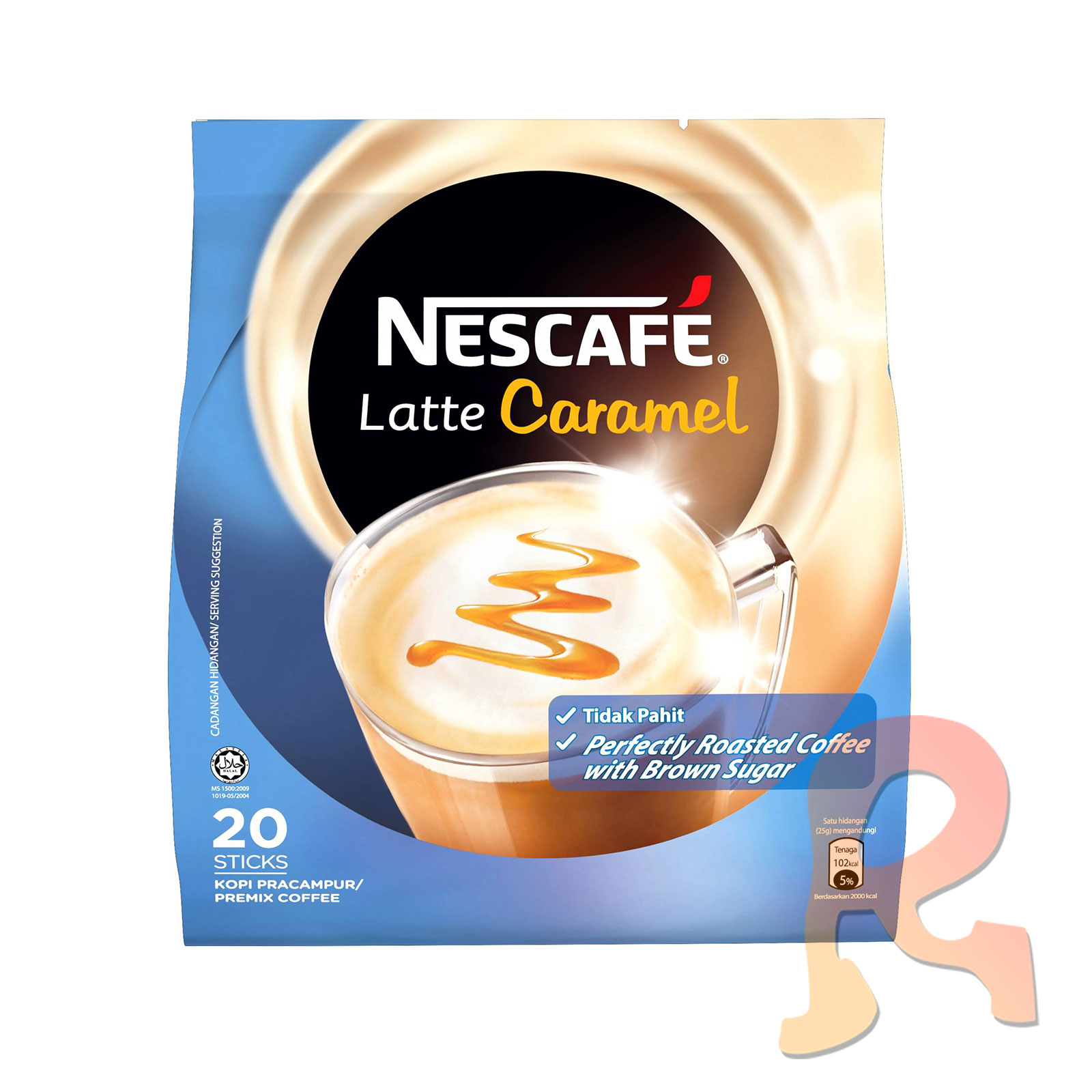 Nescafe Latte 3 in 1 Caramel