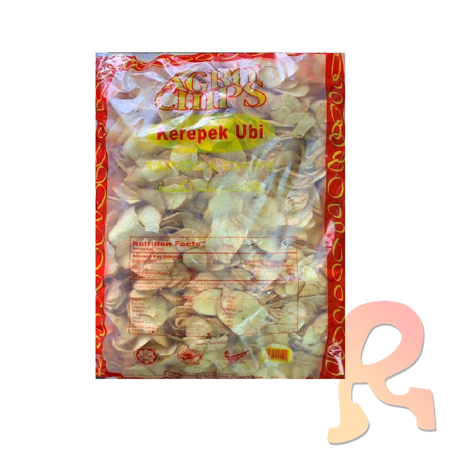 Kerepek Ubi Kuning 3kg