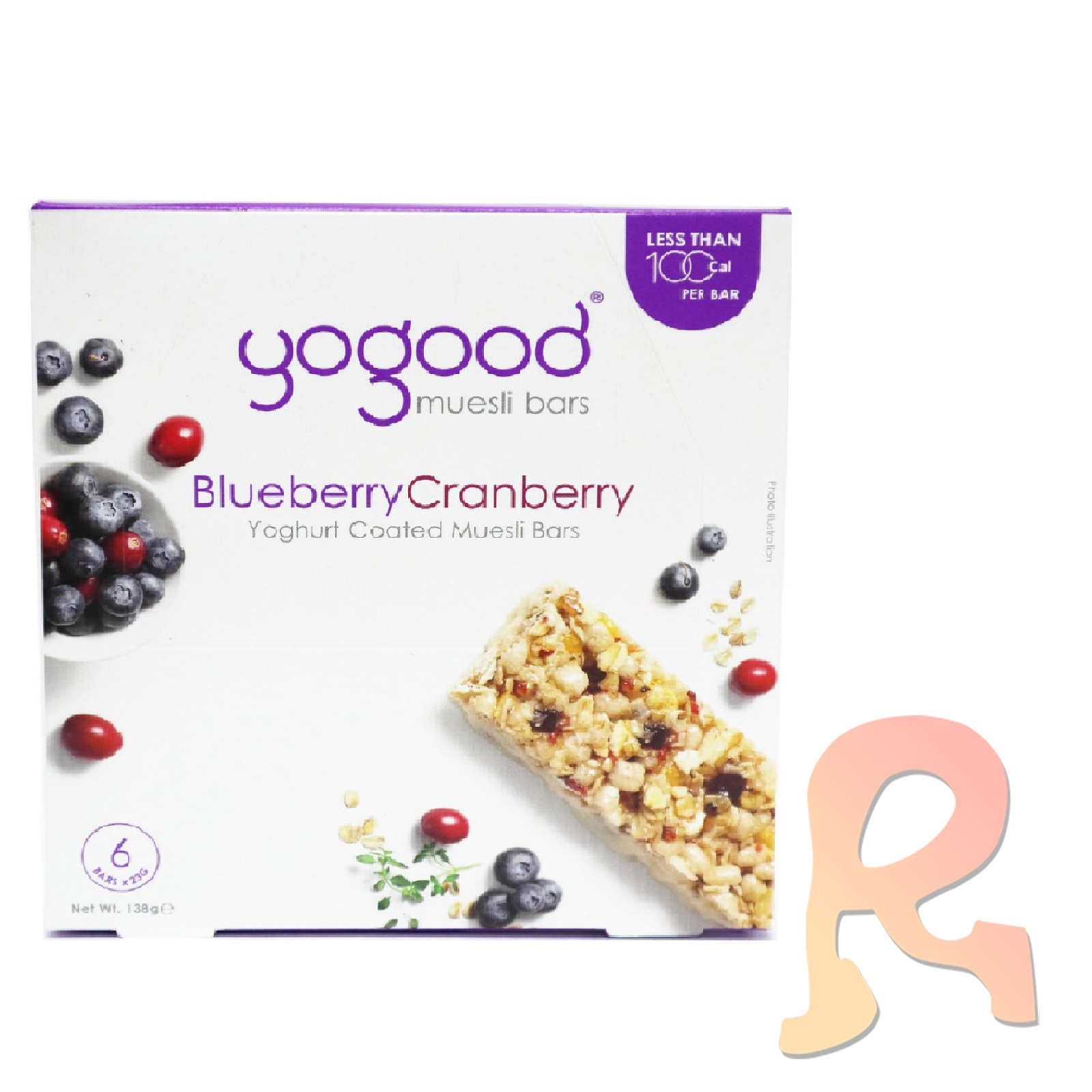 Yogood Muesli Bar (BlueberryCranberry)