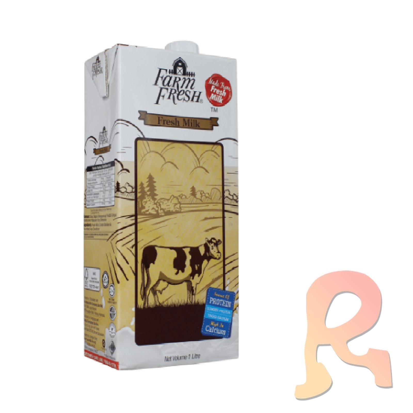 Farm Fresh UHT Fresh Milk 12x1L