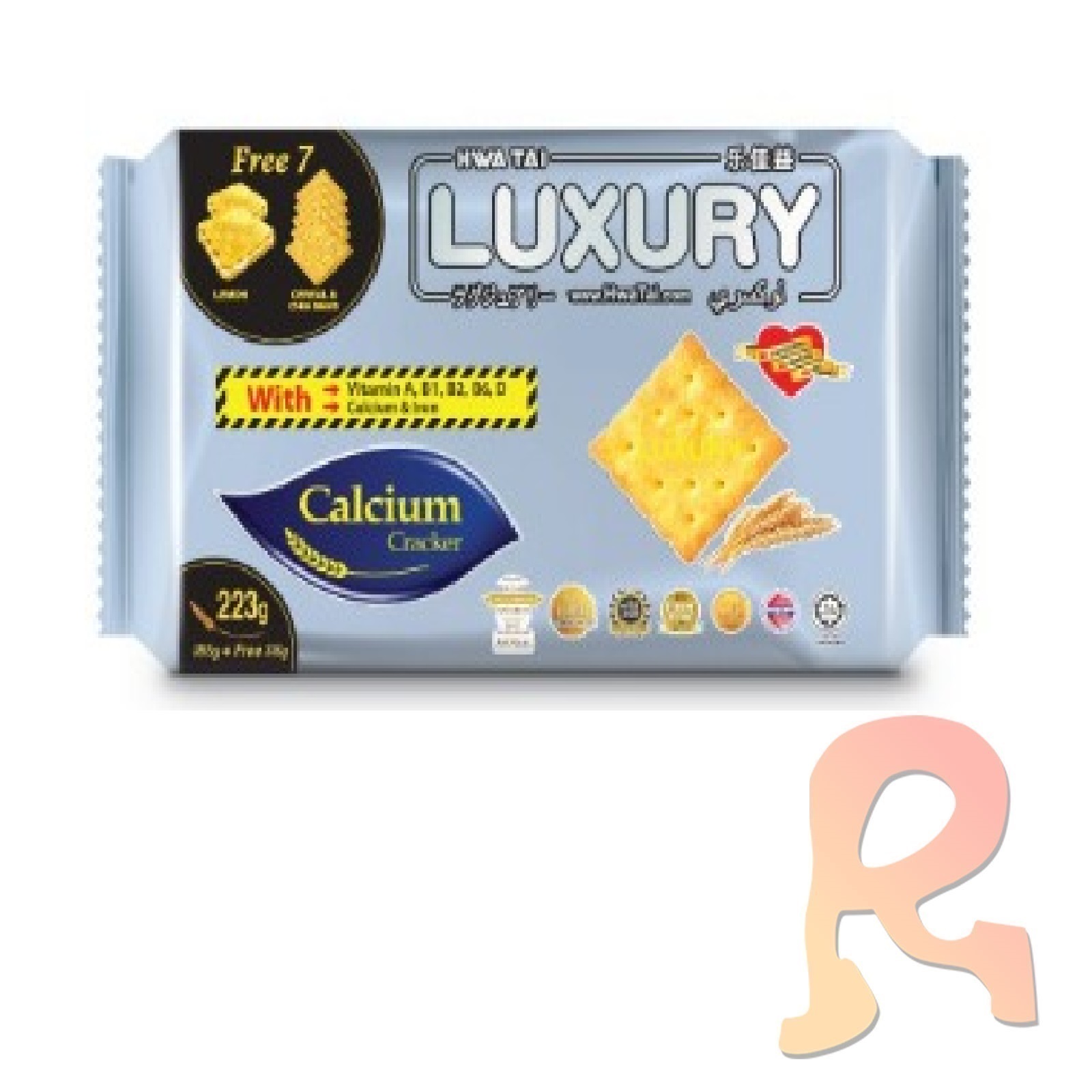Hwa Tai Luxury Original Calcium Cracker - 185g