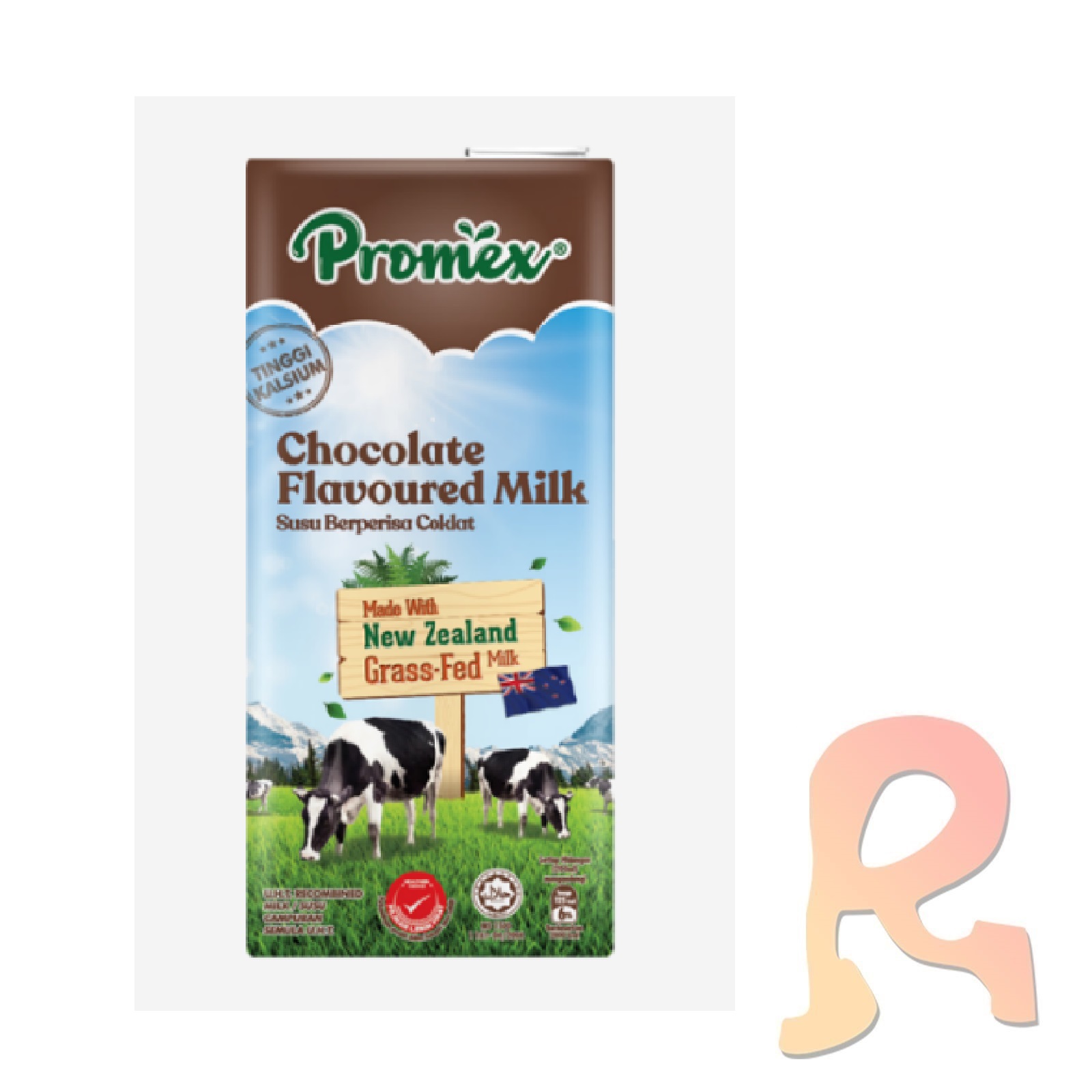 Promex Grass-fed Chocolate Milk 12x1L